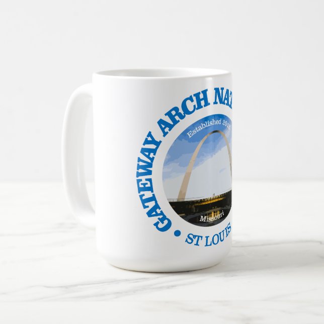 Gateway Arch NP2 Coffee Mug (Front Left)