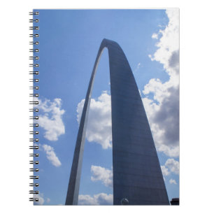 Gateway Arch Spiral Notebook