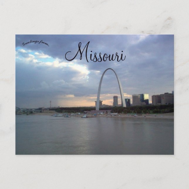 Gateway Arch St. Louis Missouri Postcard (Front)