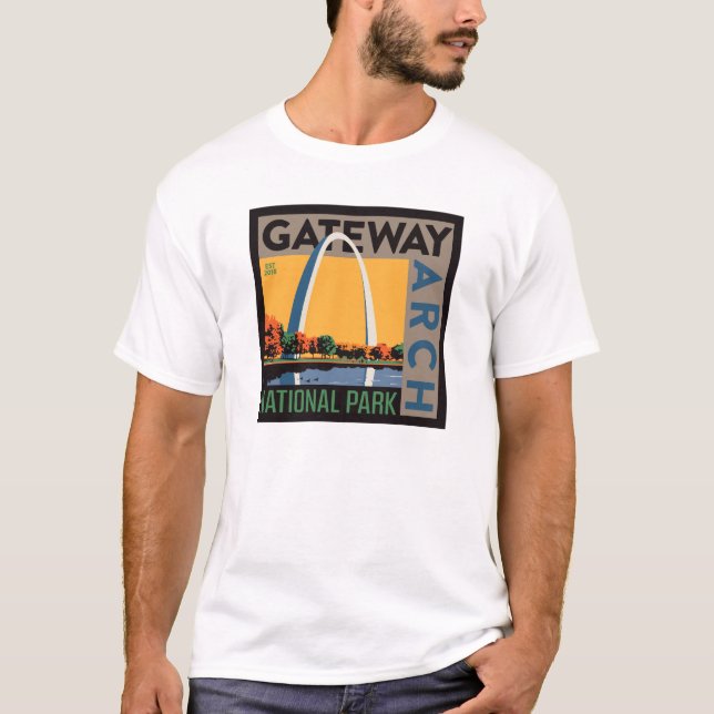 Gateway Arch | St. Louis, Missouri T-Shirt (Front)