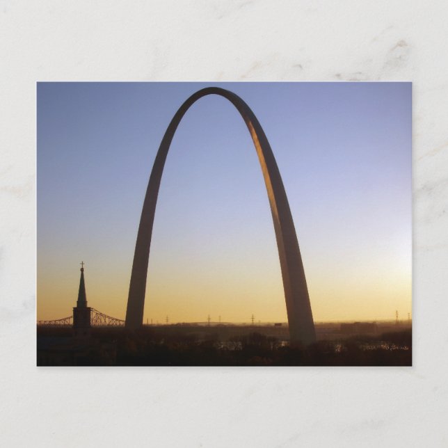 Gateway Arch, St. Louis, MO Postcard (Front)