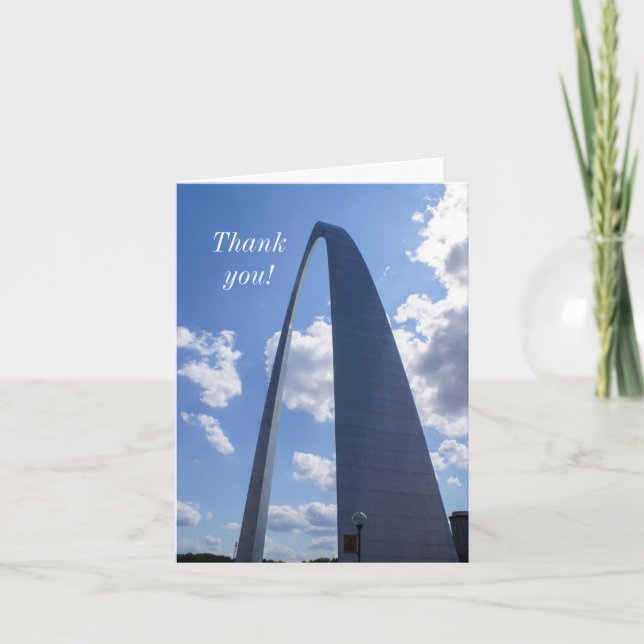 Gateway Arch Thank You Card (Front)