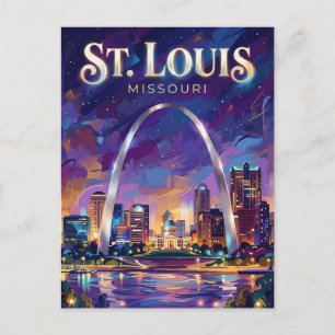 Gateway Arch USA Postcard