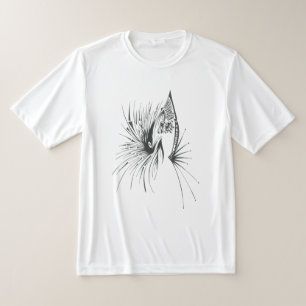 Gateway Black White Abstract Tribal Tattoo Art T-Shirt