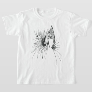 Gateway Black White Abstract Tribal Tattoo Art T-Shirt