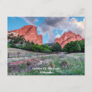 Gateway Rocks Garden Of Gods Postcard