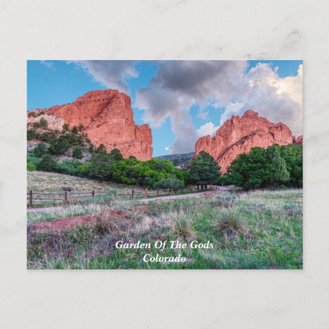 Gateway Rocks Garden Of Gods Postcard (Front)