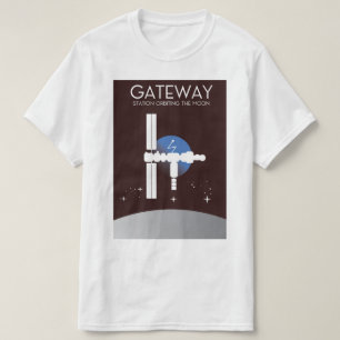 Gateway - Station orbiting the moon T-Shirt