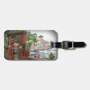 Gateway to Paradise in Portofino, Italia Luggage Tag