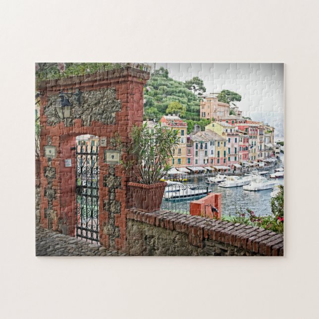 Gateway to Paradise - Portofino, Italy Puzzle (Horizontal)