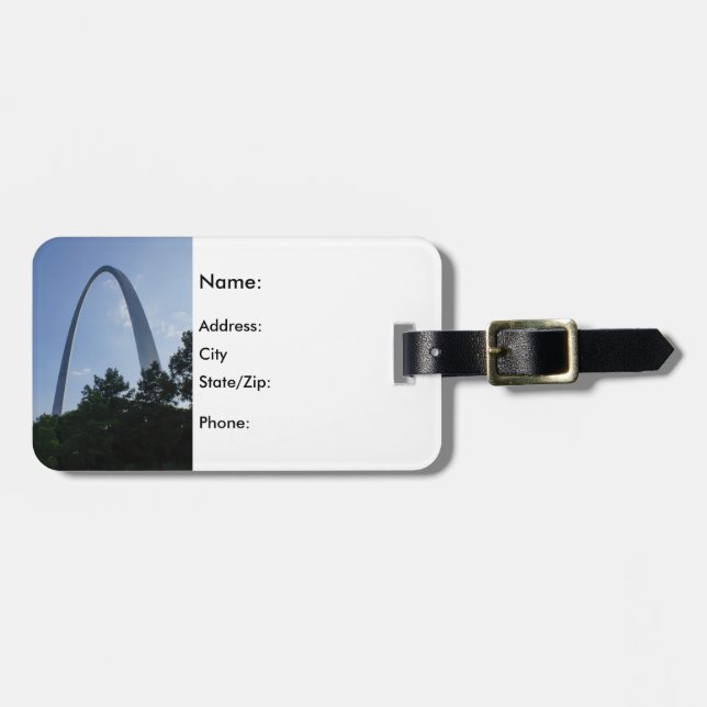 Gateway To The Midwest Luggage Tag (Front Horizontal)
