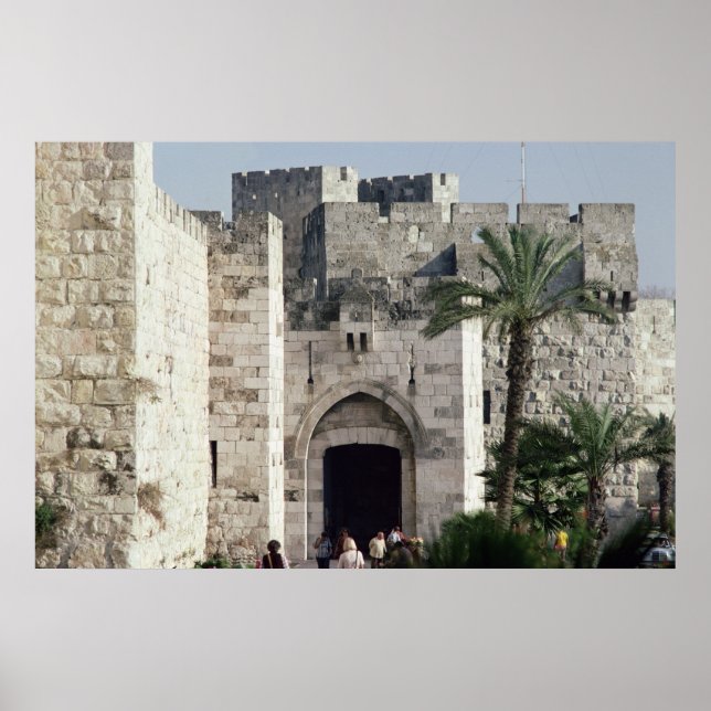 Gateway to the Old City Poster (Front)