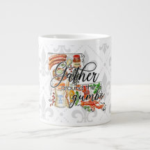 Gather Around the Gumbo Louisiana Cajun Coffee Mug