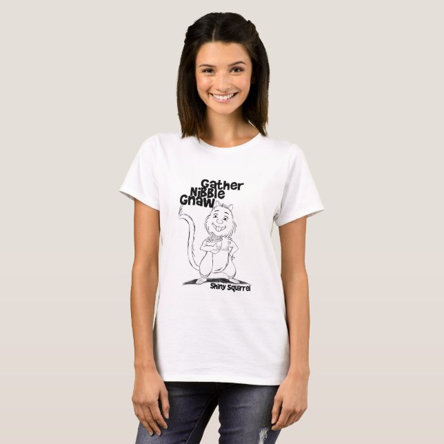 Gather Nibble Gnaw for Women T-Shirt (Front Full)