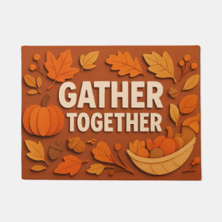 Gather Together Autumn Doormat