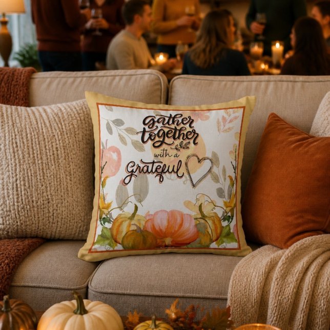 Gather Together Fashion Pillow (Creator Uploaded)
