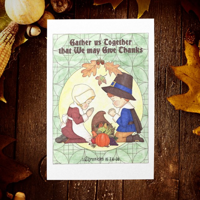 Gather Us Together Thanksgiving Card (Creator Uploaded)