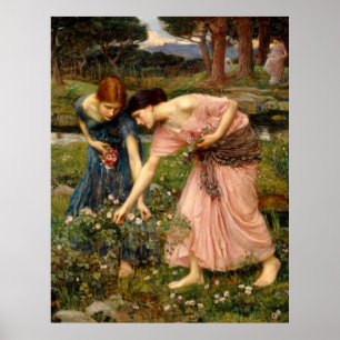 Gather Ye Rosebuds While Ye May - 1909 Poster