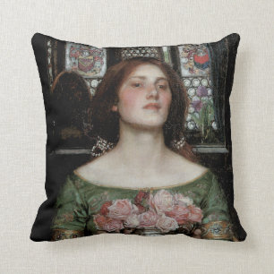 Gather Ye Rosebuds While Ye May Cushion