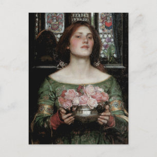 Gather Ye Rosebuds While Ye May Postcard