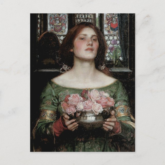 Gather Ye Rosebuds While Ye May Postcard (Front)