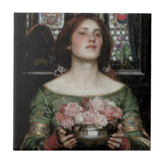 Gather Ye Rosebuds While Ye May Tile