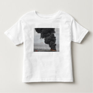 Gathered concentrated oil burns toddler T-Shirt