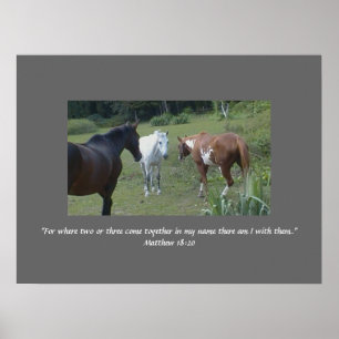 Gathered in His Name Poster