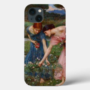 Gathering flowers iPhone 13 case