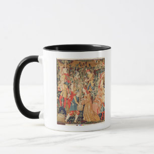 Gathering Grapes, detail of The Grape Harvest Mug