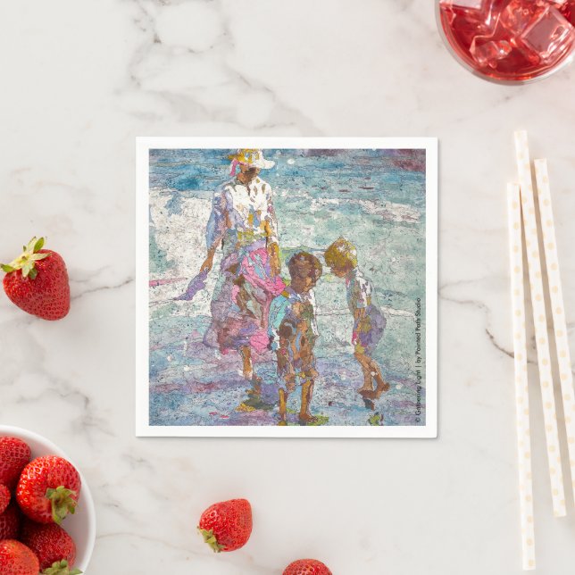 Gathering Light © – Fine Art Napkins (Insitu)