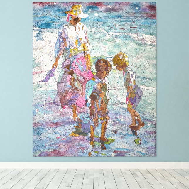 Gathering Light © – Mother’s Day Canvas Art (Insitu(Wood Floor))
