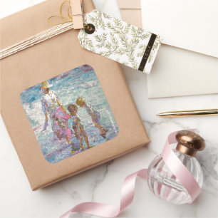 Gathering Light Square Sticker