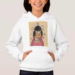 Gathering Love Hearts Art Hoodie Sweatshirt