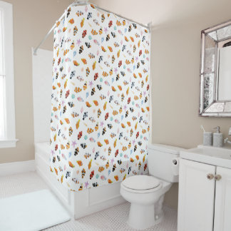 Gathering of Clownfish | Ocean Art Design Shower Curtain