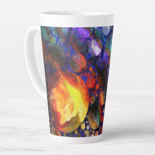 Gathering Of The Planets Latte Mug
