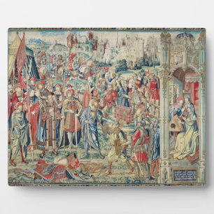 Gathering the Booty, Tapestry of David and Bathshe Plaque
