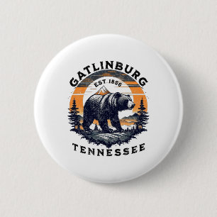 Gatlinburg 6 cm round badge