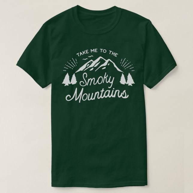 Gatlinburg Family Vacation - Smoky Mountains Natio T-Shirt (Design Front)