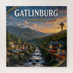 Gatlinburg Great Smoky Mountains Jigsaw Puzzle