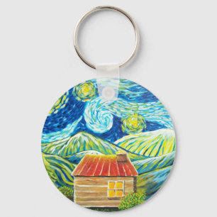 Gatlinburg Scene Key Ring