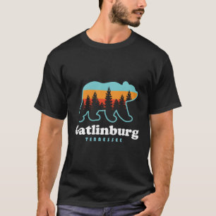 Gatlinburg Tennessee Bear Great Smoky Mountains T-Shirt