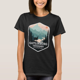 Gatlinburg Tennessee Great Smoky Mountains Hiking  T-Shirt