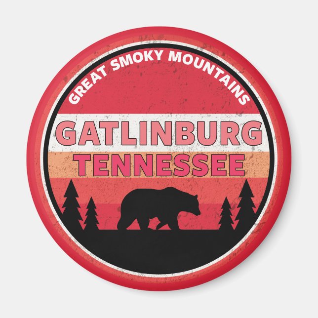 Gatlinburg Tennessee Magnet (Front)