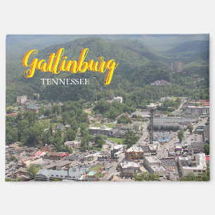 Gatlinburg Tennessee Travel Souvenir Magnet