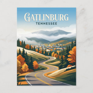 Gatlinburg USA Postcard