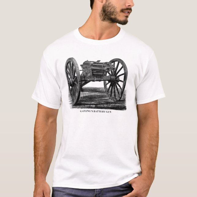 Gatling Gun T-Shirt (Front)