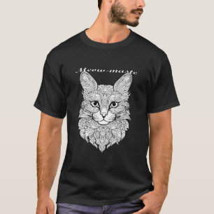 Gato Mandala de Relax T-Shirt