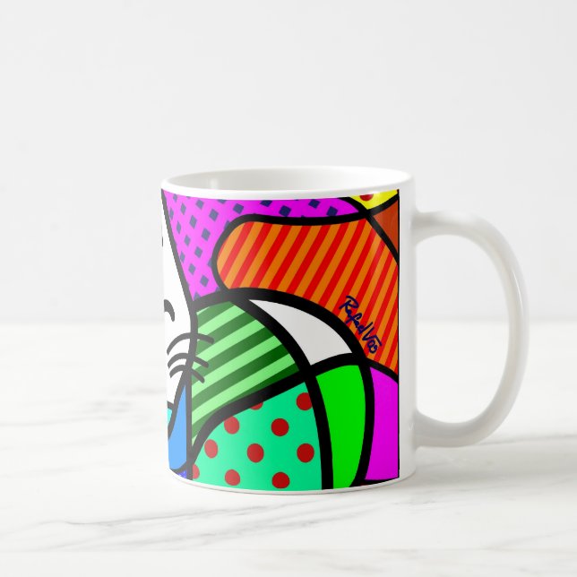 Gato Pop Coffee Mug (Right)