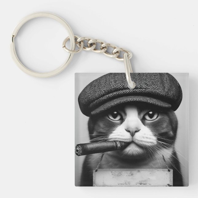 Gatollavero Key Ring (Front)